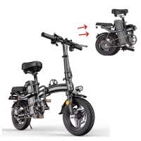 \Mini Size Folding Electric Bicycle 400W Electric City Bike Foldable battery powered cheap adult battery power scooter