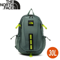 【The North Face HOT SHOT 雙肩包 30L《鴨綠/草綠》】3KYJBDO/登山/後背包/旅行/通勤包