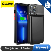 QuLing 10000Mah Battery Charger Case For IPhone 13 Mini For Iphone 13 Pro Max Battery Case Audio Output For IPhone13 Power Case