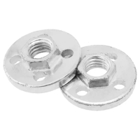 2pcs Metal Angle Grinder Pressure Plate Cover Hexagon Nut Fitting Tool For Type 100 Angle Grinder/polisher Power Tool Accessory