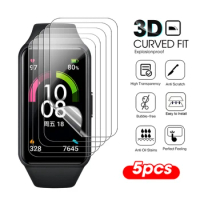 For Huawei Band 6 Smartwatch Soft TPU Hydrogel Protective Film Anti-scratch Screen Protector For Honor Band 6 Bracelet