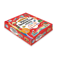 หนังสือ VEHICLE, TRANSPORTATION & PLACE  RAINBOW FLASH CARD