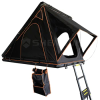 Amazon camping hot sale hardtop roof top tent top roof tent rooftop tent car 2 person aluminum