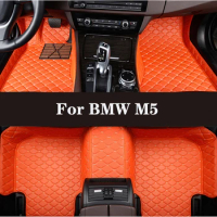 Full surround custom leather car floor mat for BMW M5 i3 Z4 iX3 i8 Z4(E86) car interior car accessories