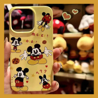 เคสโทรศัพท์, ดีไซน์มิกกี้คุกกี้, เข้ากันได้กับ iPhone 13, 12, 14, 16, 11, 15, 15Plus, 14Plus, 14Pro,
