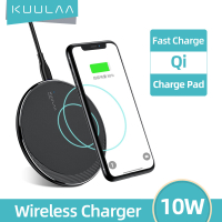 50 Off voucherkuulaa Qi Sạc Không Dây Cho 11 Pro 8 X XR XS Max 10W Nhanh Chóng Sạc Không Dây Cho Sam