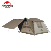 Naturehike Village 5.0 4-6 Person Tent Quick Build Automatic Tent Outdoor Spliceable Canopy Camping House