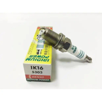 Bugi Denso Iridium IK16 Tiết Kiệm Nhiên Liệu Tăng Cường Độ Đánh Lửa Độ Bền - Giác 16 Chân Ngắn Ren 1