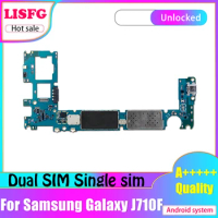 Unlocked For Samsung Galaxy J7 J710F Motherboard,1/2 Sim For Samsung Galaxy J7 Logic Board Motherboard Mainboard
