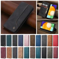 A53 5G SM-A536B Coque Flip Magnetic Case For Samsung Galaxy A53 A13 A23 A33 A73 A 53 5G Phone Case Card Slots Wallet Book Cover