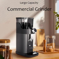 LXCHAN Electric Coffee Bean Grinder Quantitative Espresso Coffee Grinder Straight Down Coffee Grinder Commercial Miller