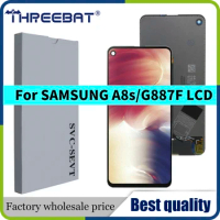 6.4" High Quality PLS LCD For Samsung A8S G8870 G887F G887N LCD Display Screen Digitizer Assembly For SAMSUNG A9 Pro 2019 LCD