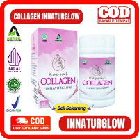 COLLAGEN INNATURGLOW ISI 50 KAPSUL - COLLAGEN KAPSUL COLLAGEN FISH KOLAGEN NUTRISI KULIT DAN WAJAH A