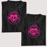 Baju Couple Keluarga / Kaos Kapel Pasangan Saudara Kaka Adek / Atasan capelan Anak berusia 1-13 tahu