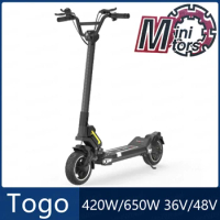 DT Togo Electric Scooter 420W 650W Single Motor 36V 7.8Ah 12Ah 48V 12Ah 15Ah Battery Minimotors Electric Scooter 9inch Tire IPX5