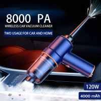 Terbaru MAOZU Vacuum Cleaner Penyedot Debu Mobil 2in1 Portable 8000Pa 120W - LT-117CD Original 100%