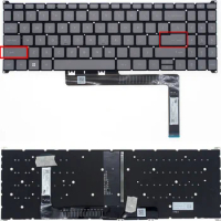 US Backlit Keyboard For Acer Aspire A315-59 A315-59G A515-57 A515-57G A715-51 A715-76 N22Q3Grey
