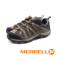 MERRELL(男)ALVERSTONE 2 GTX郊山健行低筒登山鞋 男鞋-綠黑