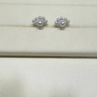 【Eksklusif untuk Queen J】Anting-anting Mutiara Air Tawar qj3319