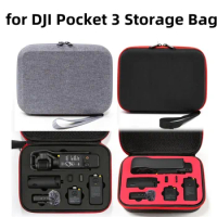 For DJI Pocket 3 Storage Bag Pan Tilt Camera Portable Case Gray/black Handbag for DJI Pocket 3 Accessory Box