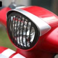For Peugeot 150 Dedicated Ancient Headlight Cover Aluminum Alloy Motorcycle Performance Accessories Django Light Network