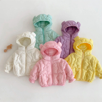 2025 [New National Standard] Baby 90 White Duck Down Jacket 2025 New Autumn Winter Children's Stylis