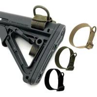 Multifunction Military Airsoft Tactical ButtStock Sling Adapter Rifle Stock Gun Strap Gun Rope Strapping Belt Mount Hunting