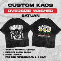 Kaos Custom Oversize Washed/Kaos Custom Oversize Sand Wash/Oversize Custom/Kaosan Apparel/Kaos Overs