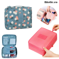 Tas Perlengkapan Mandi Tempat Sabun Kosmetik Anti Air Travel Toiletries Bag Organizer