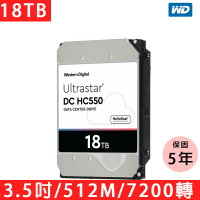 【WD】 Ultrastar DC HC550 18TB  HC530 14TB 3.5吋 企業級硬碟 公司貨 現貨