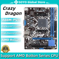 SOYO Full New AMD A88M-PVH Motherboard Dual-Channel DDR3 RAM Integrated Graphics Mainboard Supports AMD FM2/FM2+CPU Series