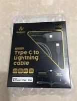 HEDONIC TYPE-C 轉 TYPE-C&LIGHTNING 15CM 磁性連接線 帶顯示 黑色