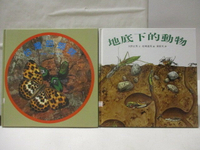 【書寶二手書T4／少年童書_ERT】高_台灣的蝴蝶_地底下的動物_2本合售