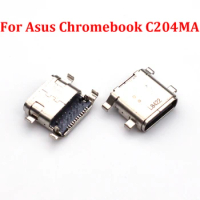 2pcs USB Type C Connector For Asus Chromebook C204MA USB C USB3.1 Type-C USB Charging Socket Port Plug DC Power Jack Connector