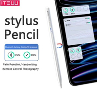 Active Stylus Tablet Pen for Apple Pencil 1 2 Palm Rejection Tilt Sensitivity for iPad Capacitive Pen Pro Air Mini Bluetooth