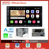 ATOTO S8 UL Car Radio 2 Din Android Bluetooth Carplay 4G+64G 7 Inch Car Stereo With Gesture Recogniton Built-in 4G GPS Amp USB