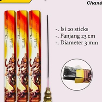 Dupa Hexa Wangi India Darshan Incense - 23 cm Aroma Chandan