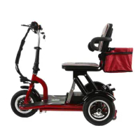 Elderly Foldable Leisure Travel Mini Portable Small Tricycle Electric Bicycle For The Elderly