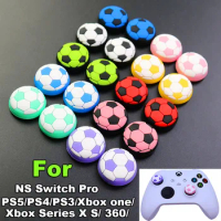 1PC Soft Silicone Thumb Stick Grip Cap Football Joystick Cover For PS5 PS4 PS3 NS Switch Pro Xbox One Series 360 Controller Case