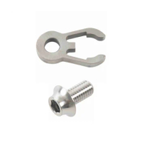 Titanium Handlebar Retainer for Brompton Folding Bike 12G with Bolt Rust Resistant Silver