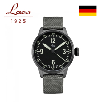 【Laco 朗坤】861907 德國工藝 BELL X-1 男錶 手錶 軍錶(自動機械錶 42mm)