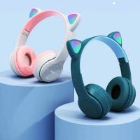 MS -Headphone  Bluetooth P47 Wireless Portable Bluetooth Headset Bass Handsfree Earphone Bando Gamin