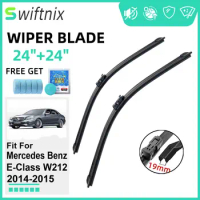 Car Wiper Blades for Mercedes Benz E-Class W212 2014-2015 Front Windscreen Windshield Wipers Rubber Car Accessories 2014 2015