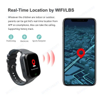 Anti Air Jam Tangan Anak 4G Video Call Telepon - Anak Gps Digital Smartwatch Anak Waterproof Kids S