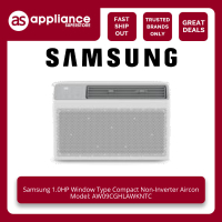 Samsung 1.0 HP Window Type Compact Non-Inverter Aircon AW09CGHLAWKNTC