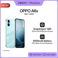 [NEW] OPPO A6x 8GB+128GB [IP64 Water & Dust Resistance, 6500mAh Large Battery, Snapdragon 685, 120Hz