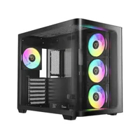 Ocypus Iota C70 Curve Case Tempered Glass ATX Free 4x Fan ARGB PC Casing Gaming Komputer Garansi Res