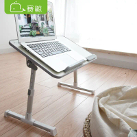 GUEENQiugdrthrhrrhjshangmao Xgear รุ่น A8 (มีพัดลม) 52cmx30cmโต๊ะวางคอมพิวเตอร์โน๊ตบุ๊คพับเก็บได้ 36