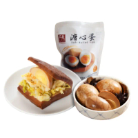 【所長茶葉蛋】銷魂豆干堡＋原味茶葉蛋３顆+溏心蛋1包