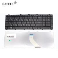GZEELE Russian Keyboard for Fujitsu Lifebook A530 A531 AH530 AH531 NH751 AH502 A512 RU Black laptop keyboard